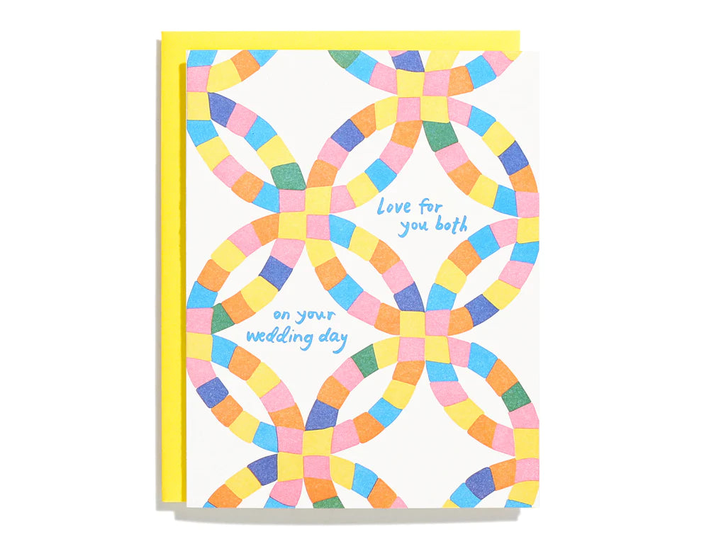 Wedding Quilt Card