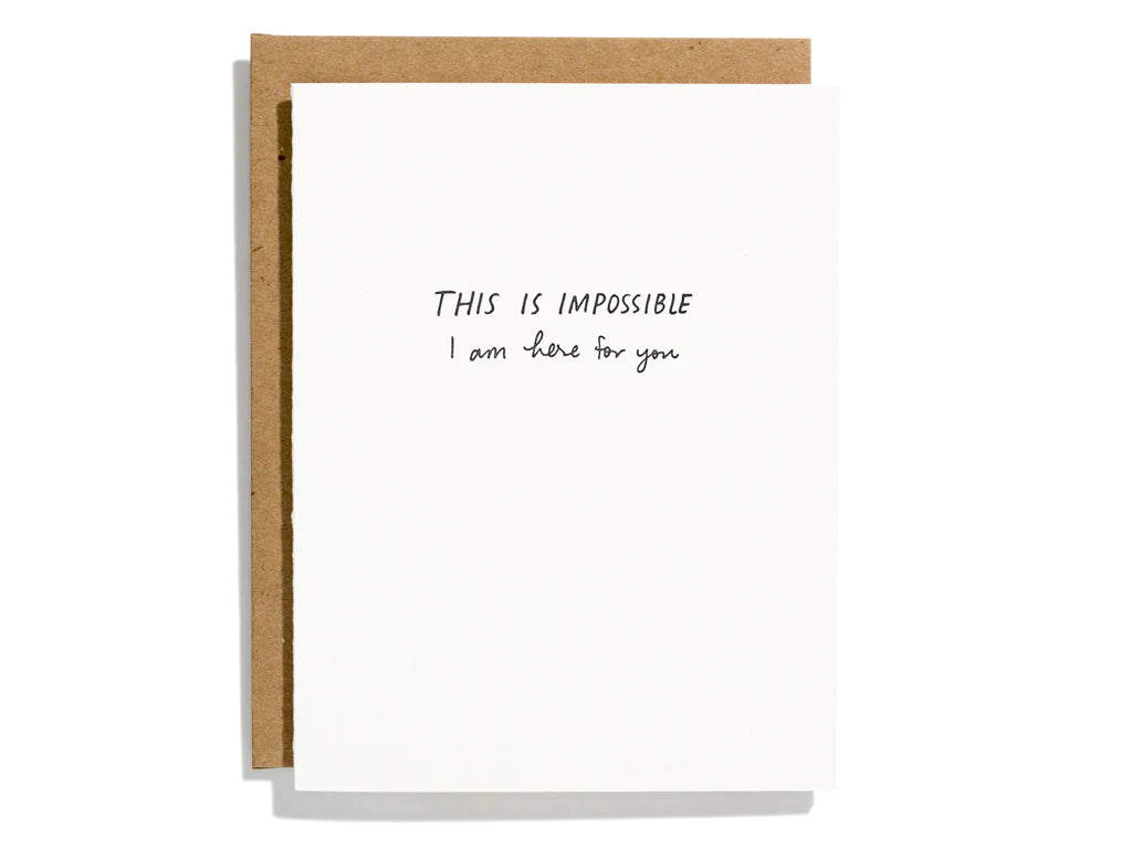 This Is Impossible Card