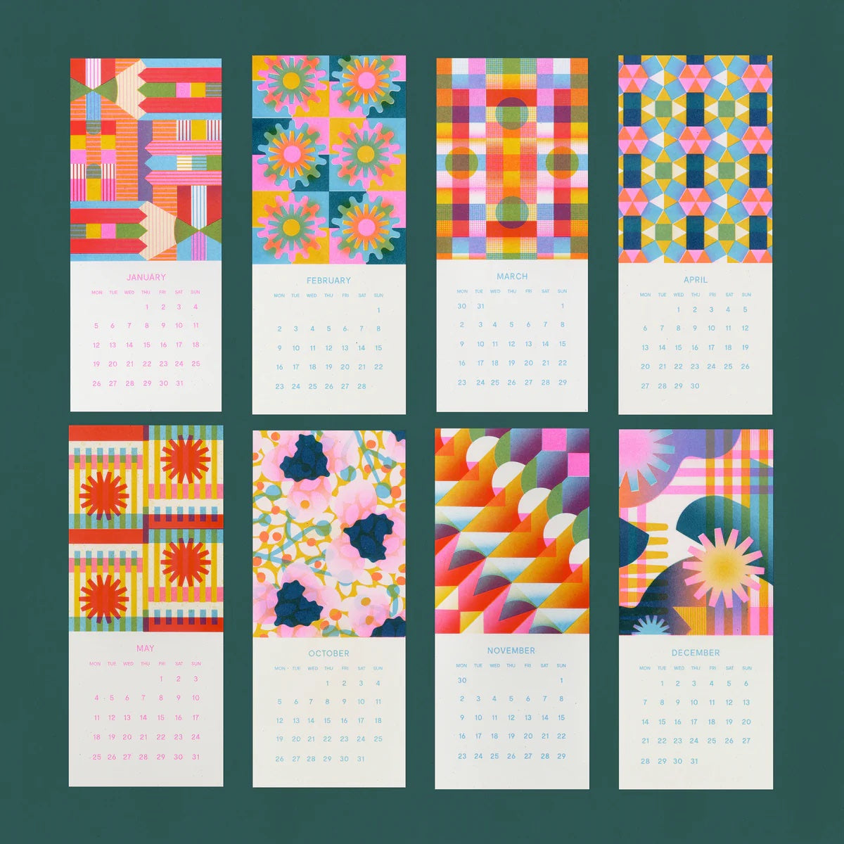The Mini 2026 Risograph Calendar