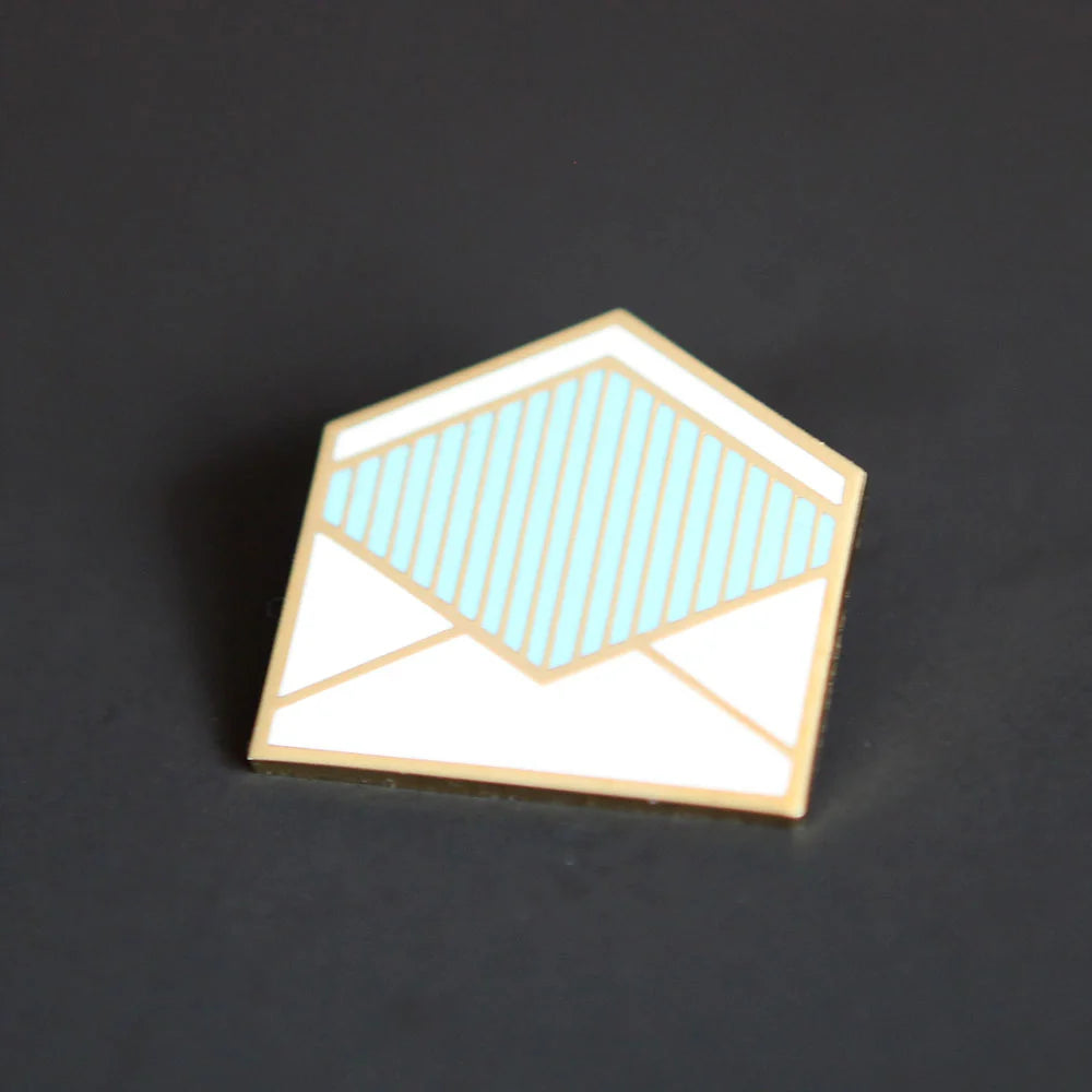 Envelope Enamel Pin