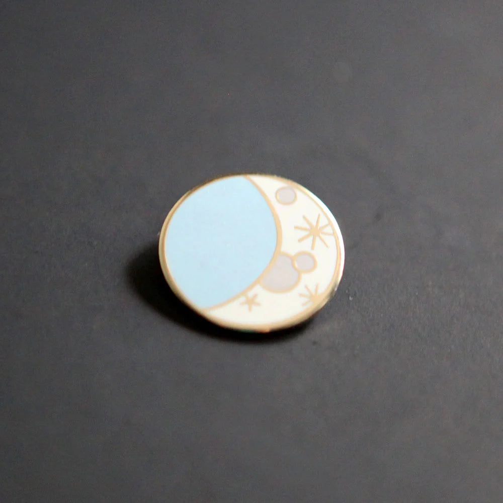 Moon Enamel Pin