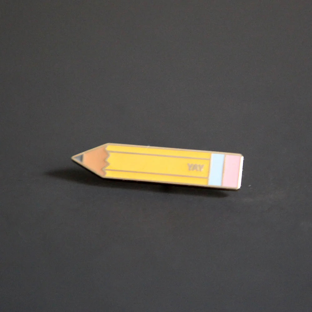 Pencil Enamel Pin