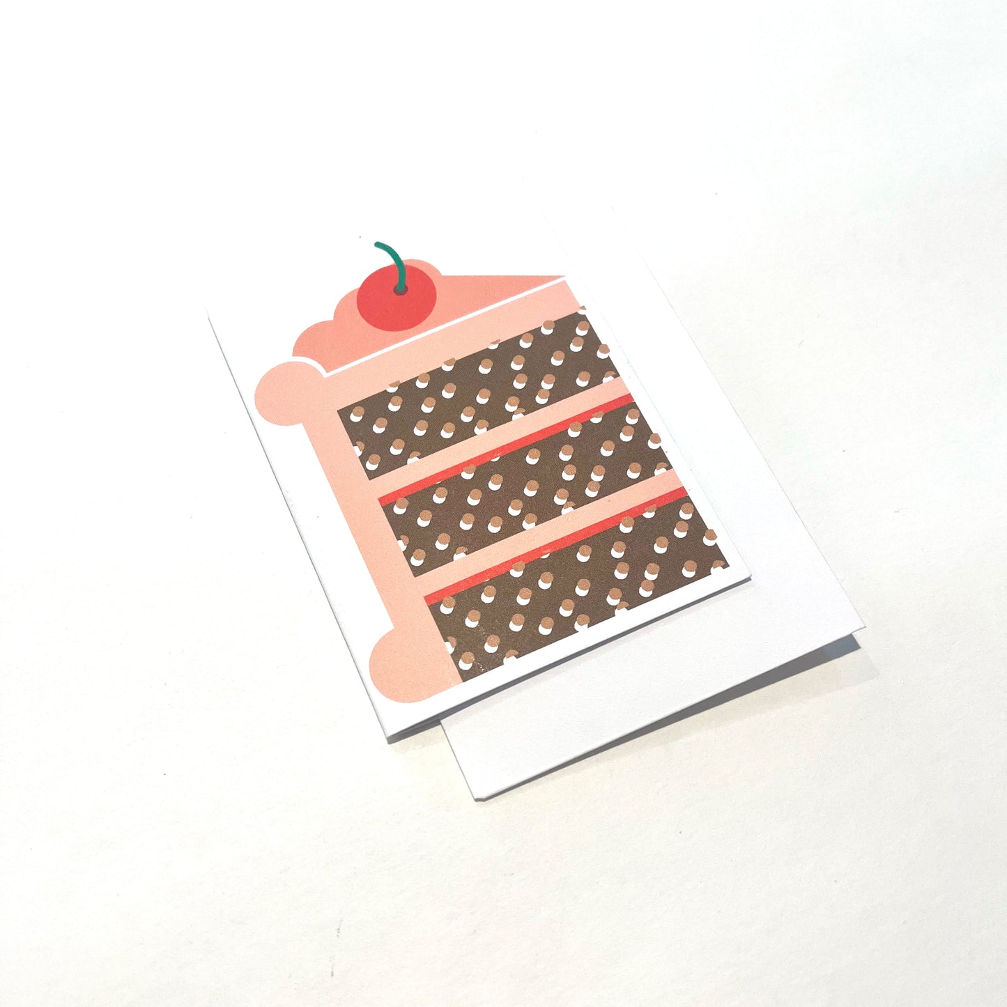 Cake Slice Enclosure Card