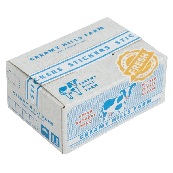 Mini box of stickers: Dairy delivery