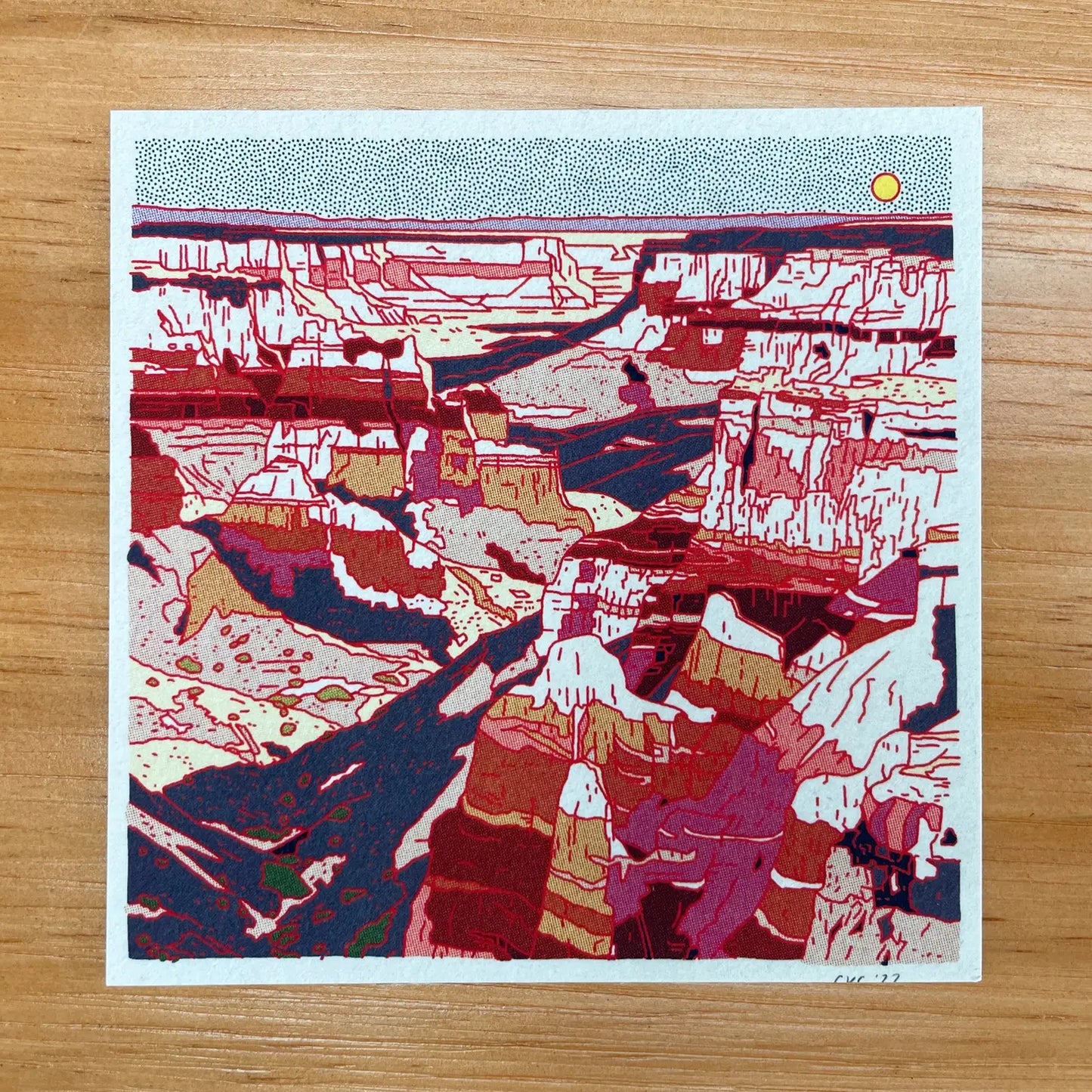 Evening Set of 12 Postcards