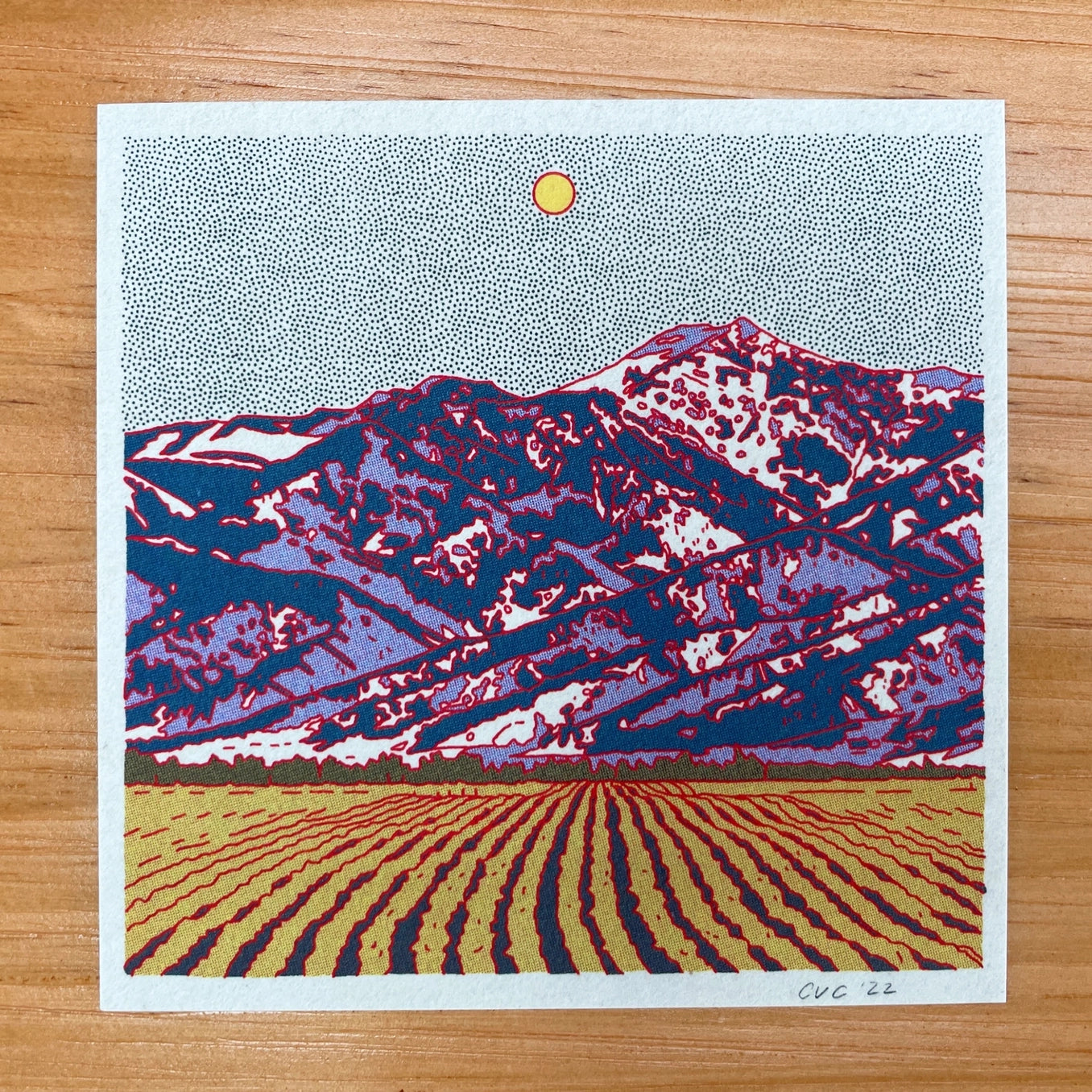 Evening Set of 12 Postcards