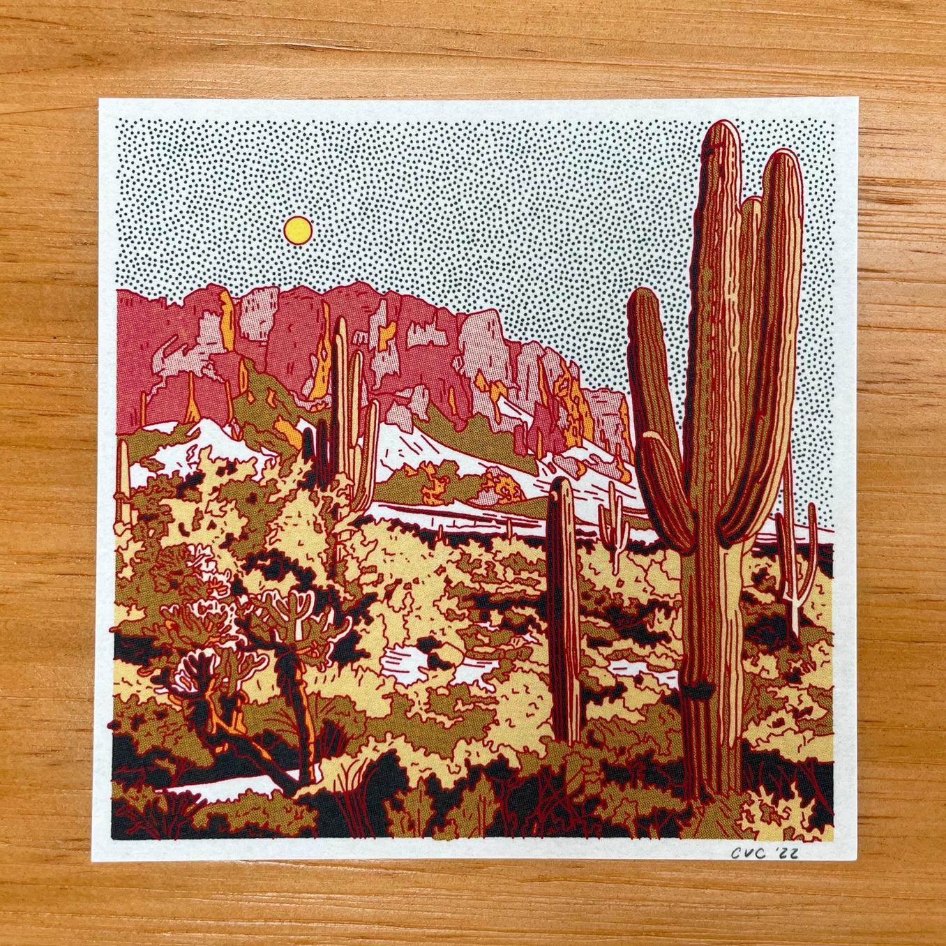 Evening Set of 12 Postcards