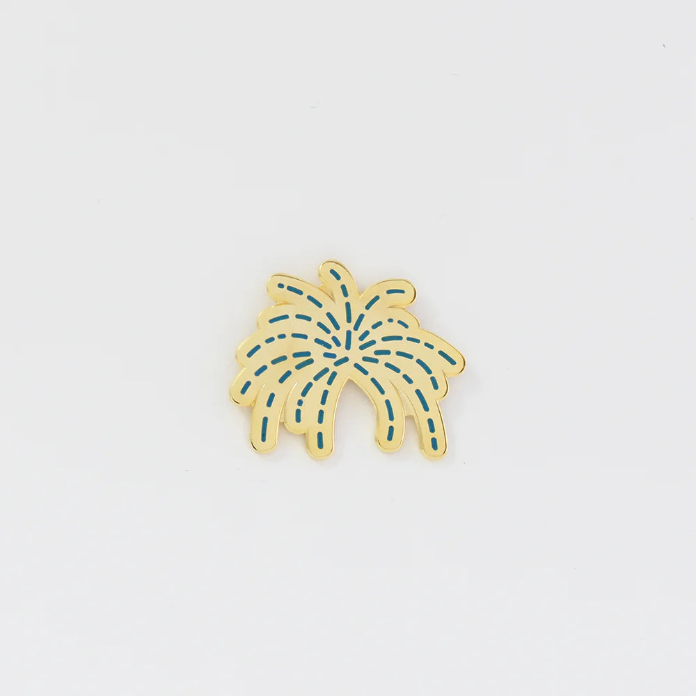 Firework Enamel Pin