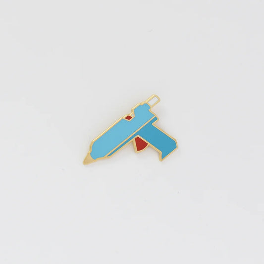 Glue Gun Enamel Pin