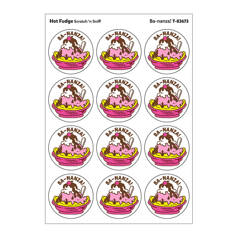 Scratch 'n Sniff Stickers: Ba-Nanza! Ice Cream Sundae