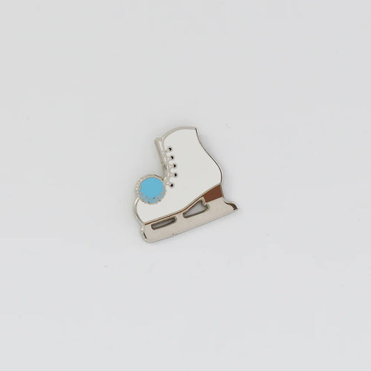 Ice Skate Enamel Pin