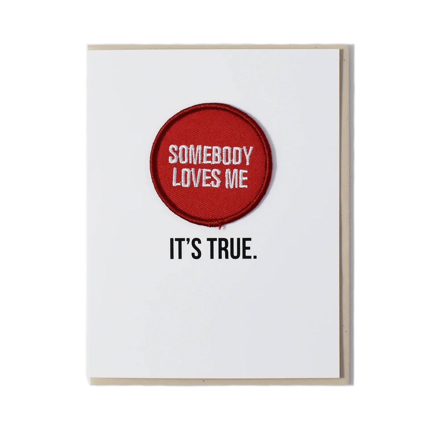 Somebody Loves Me Card