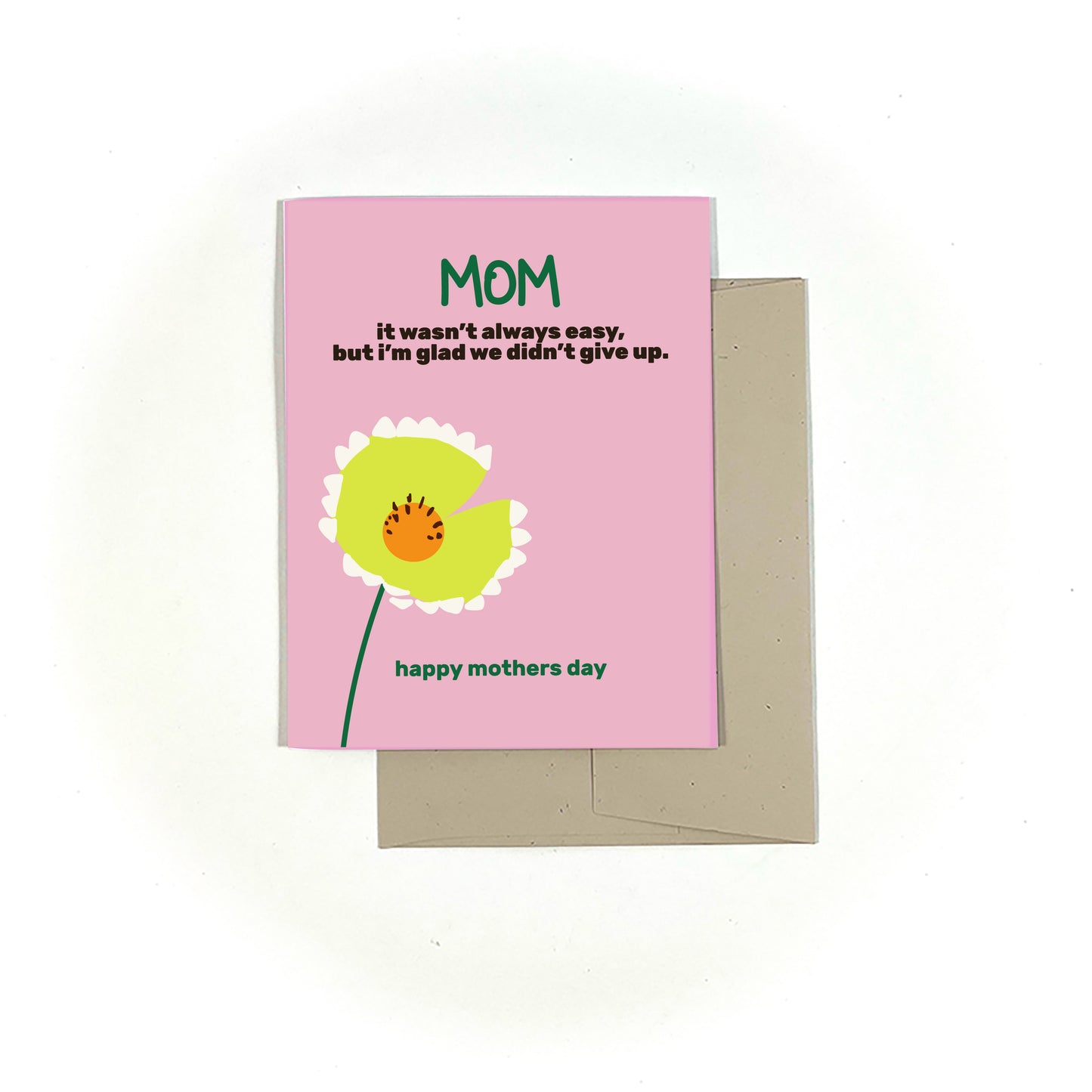 Not Easy Mother's Day Card