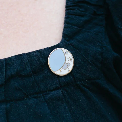 Moon Enamel Pin