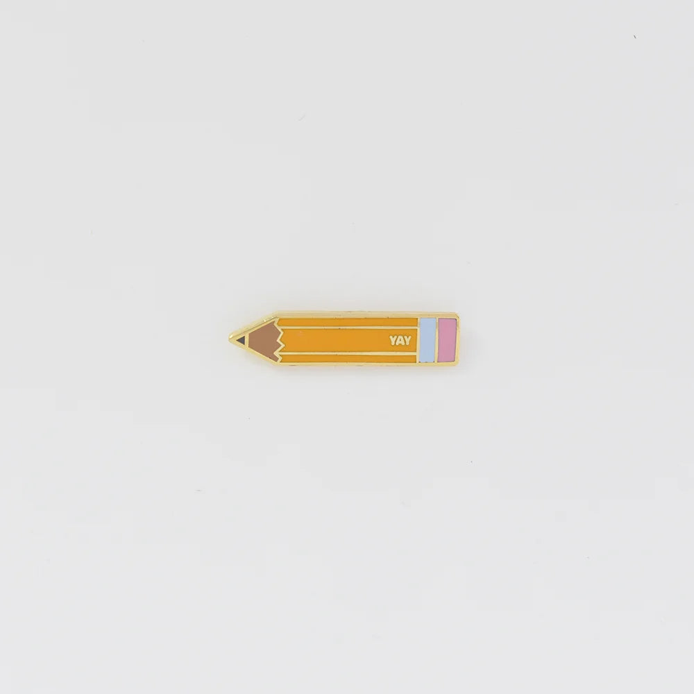 Pencil Enamel Pin