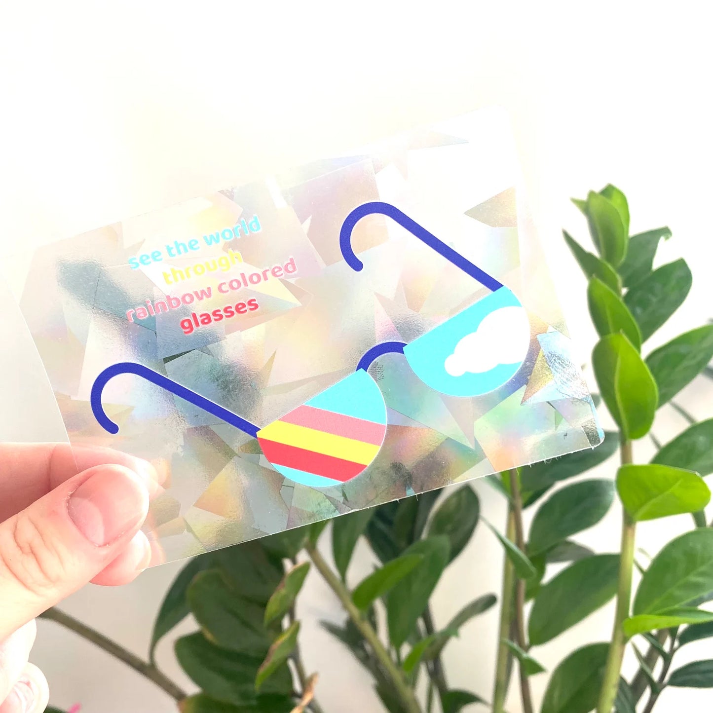 Rainbow Glasses Suncatcher
