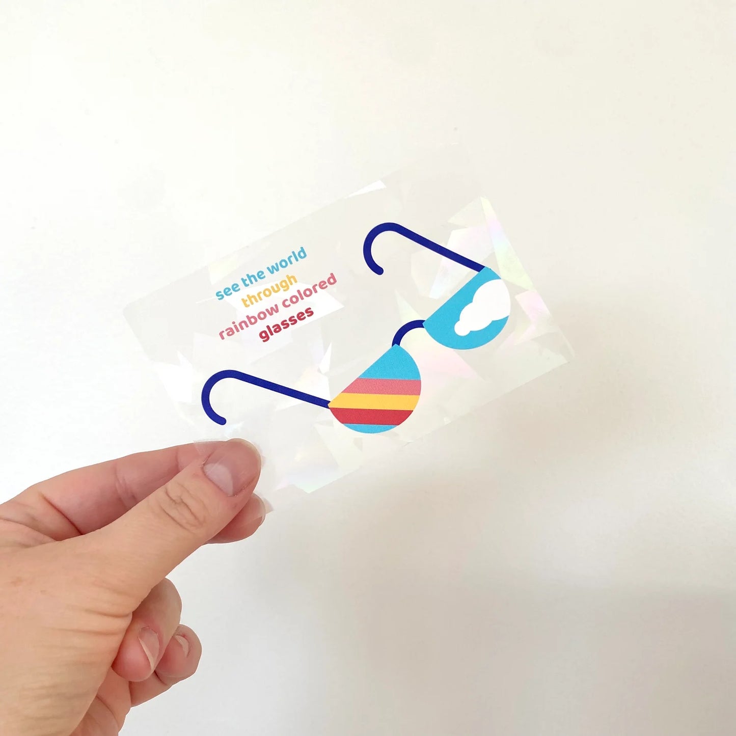 Rainbow Glasses Suncatcher