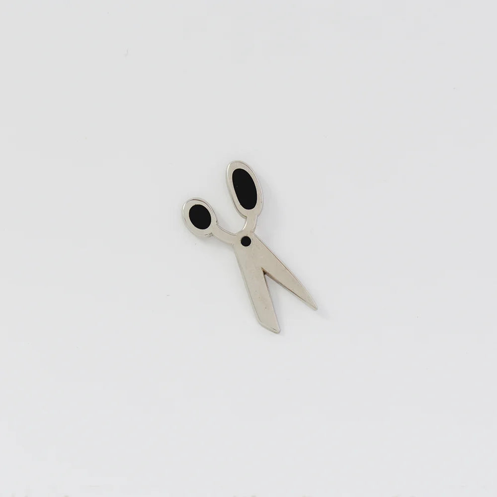Scissors Enamel Pin