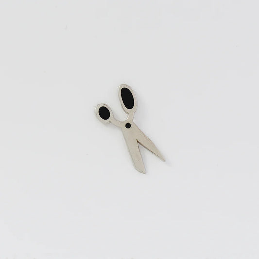 Scissors Enamel Pin
