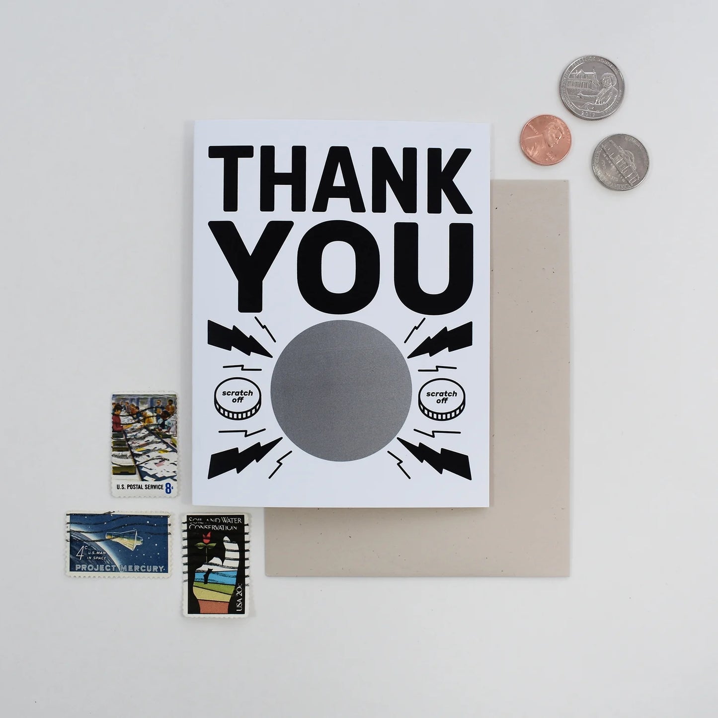 I Owe You Thank You Card