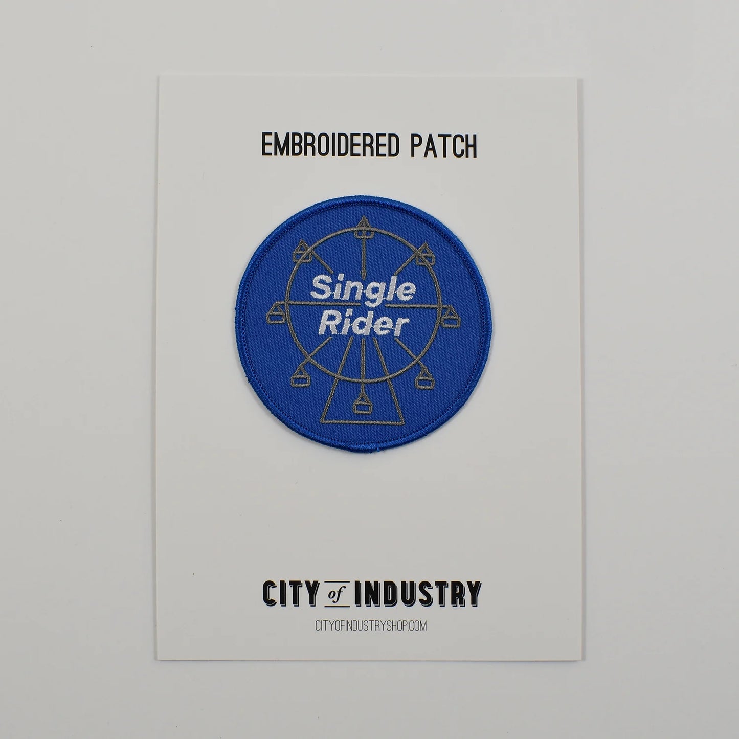 Single Rider Patch