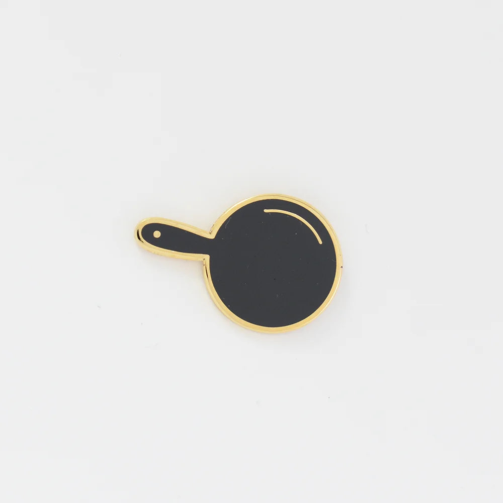 Skillet Enamel Pin