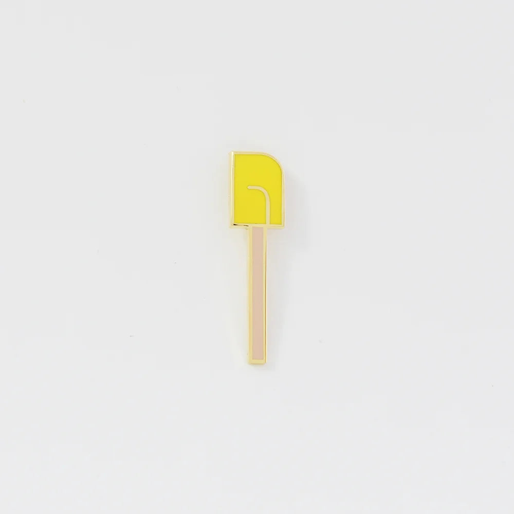 Spatula Enamel Pin