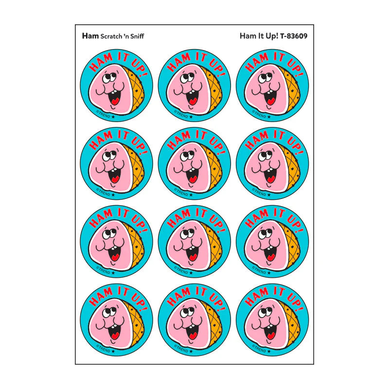 Scratch 'n Sniff Stickers: Ham It Up Ham