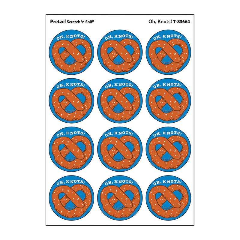 Scratch 'n Sniff Stickers: Oh, Knots! Pretzel