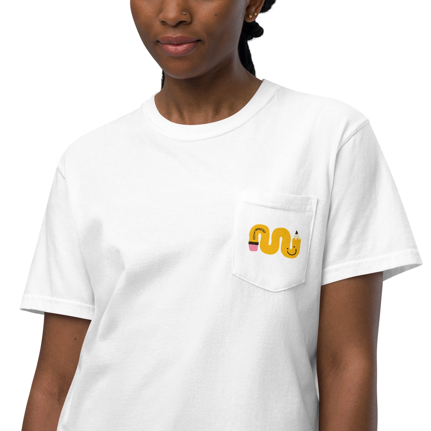 Wiggle Pencil Pocket Tee