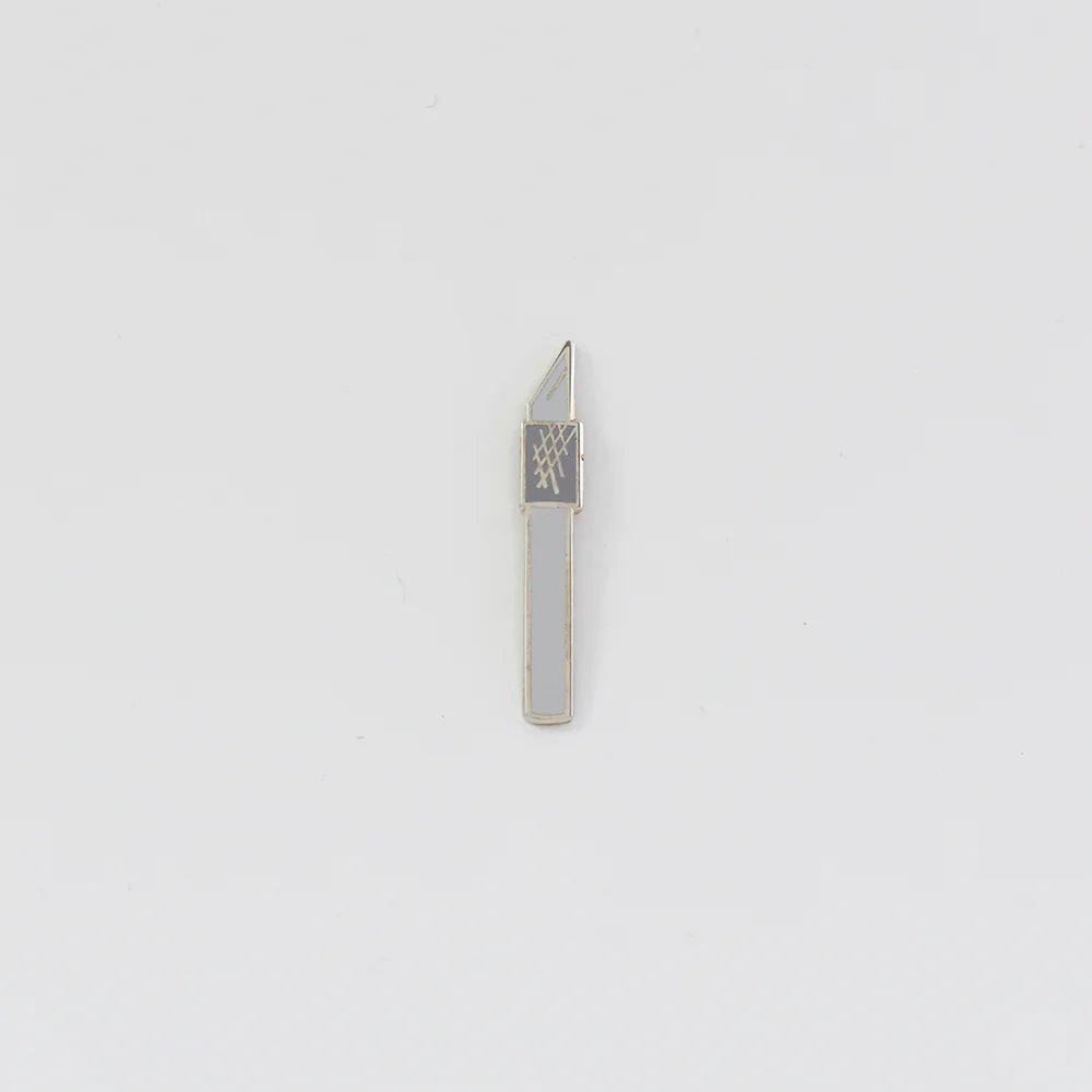 Utility Knife Enamel Pin