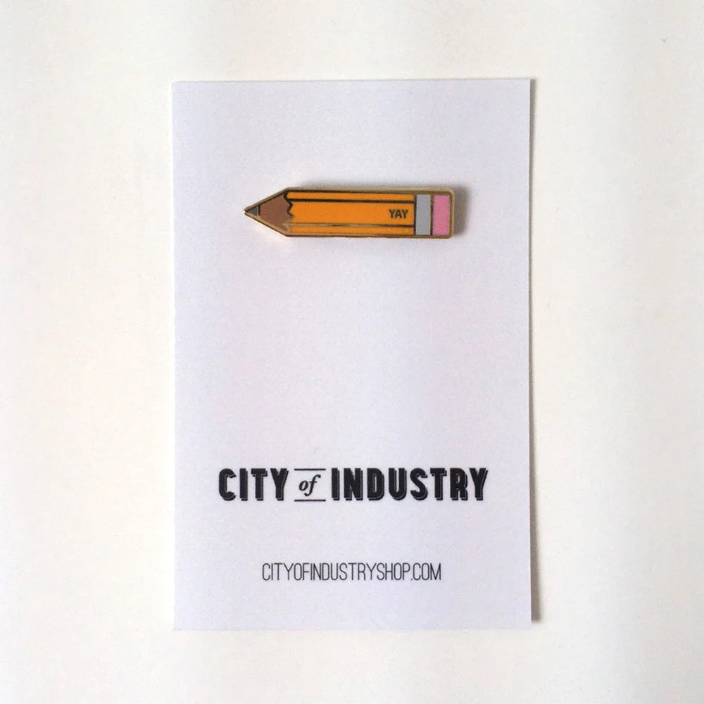 Pencil Enamel Pin