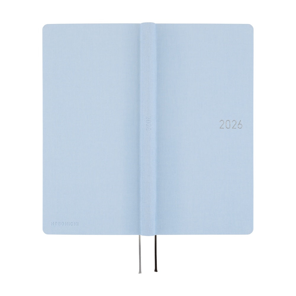 Hobonichi Techo 2026 Weeks MEGA: Sky Mist