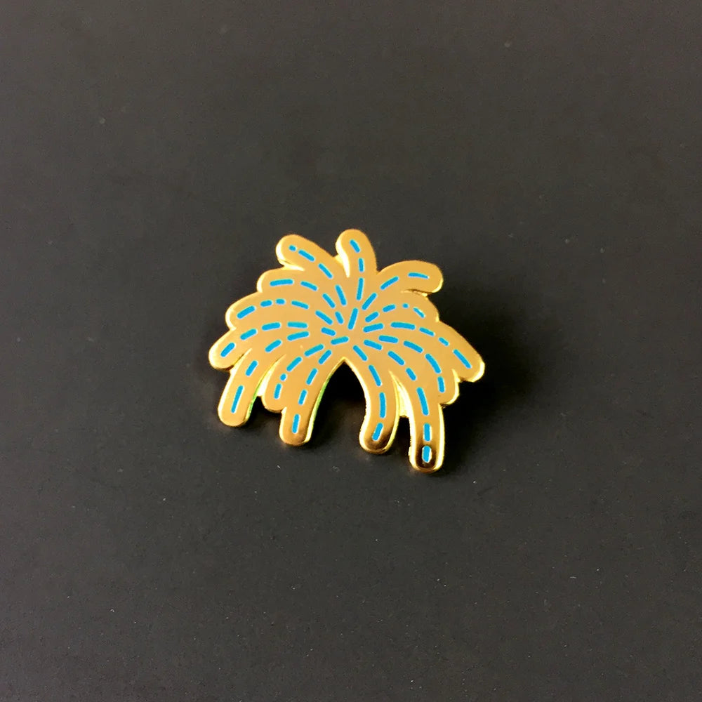 Firework Enamel Pin