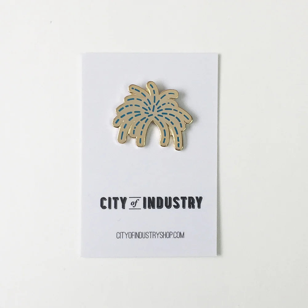 Firework Enamel Pin