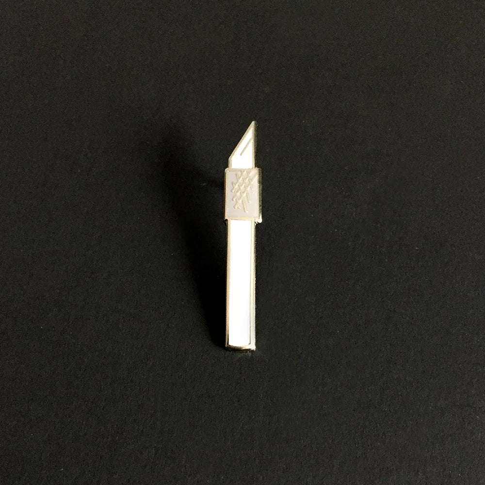 Utility Knife Enamel Pin
