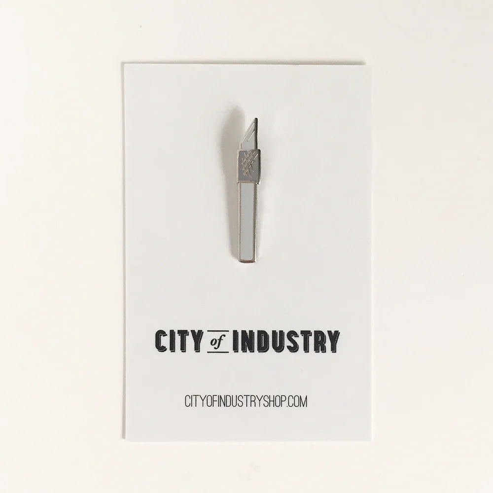 Utility Knife Enamel Pin