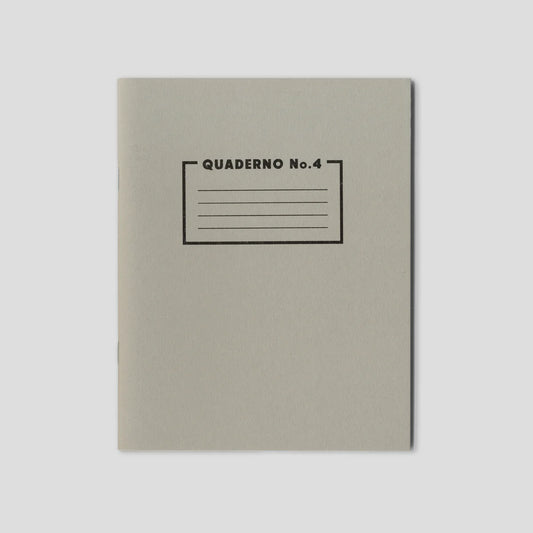 No. 4 Quaderno Notebook