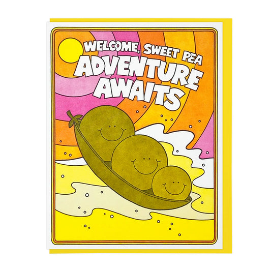 Sweet Pea Adventure Card