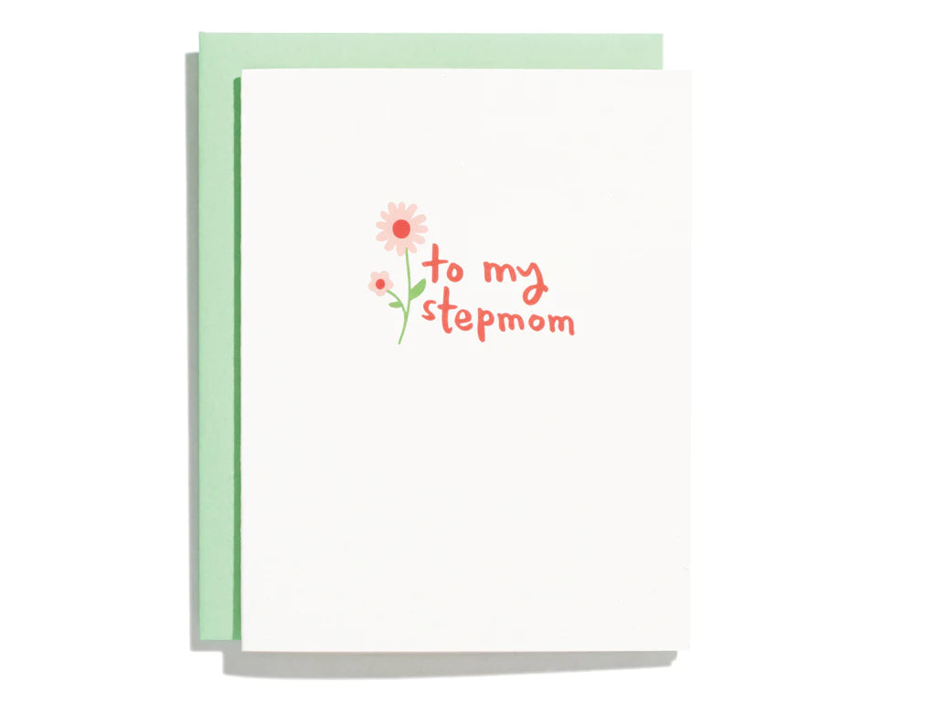 Stepmom Flower Card