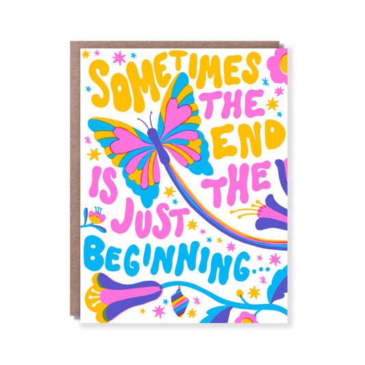 End Is Beginning Card