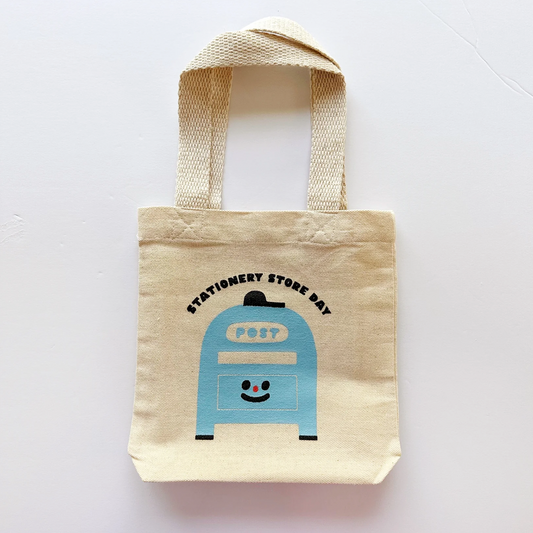 Stationery Store Day: Mailbox Buddy Mini Canvas Tote