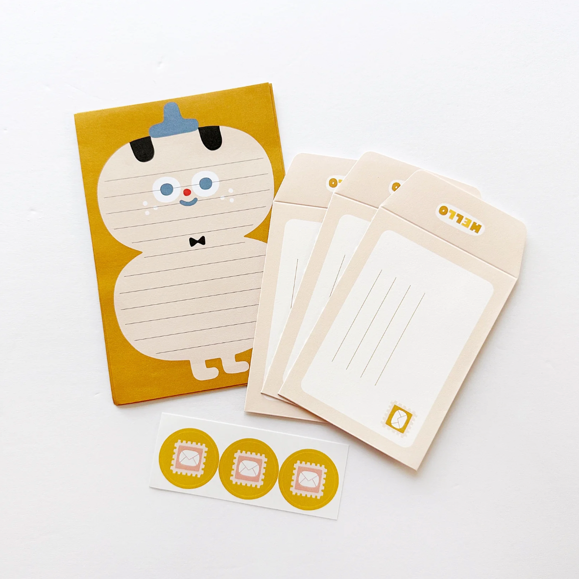 Stationery Store Day: Pencil Car Mini Letter Set
