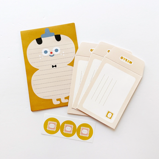 Stationery Store Day: Pencil Car Mini Letter Set