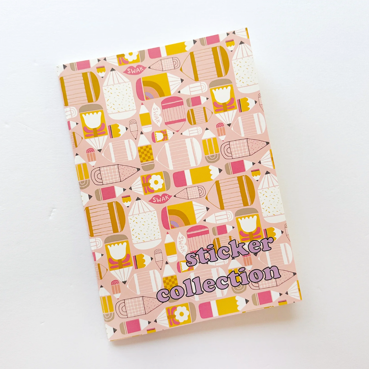 Stationery Store Day: Pencil Pattern Sticker Book