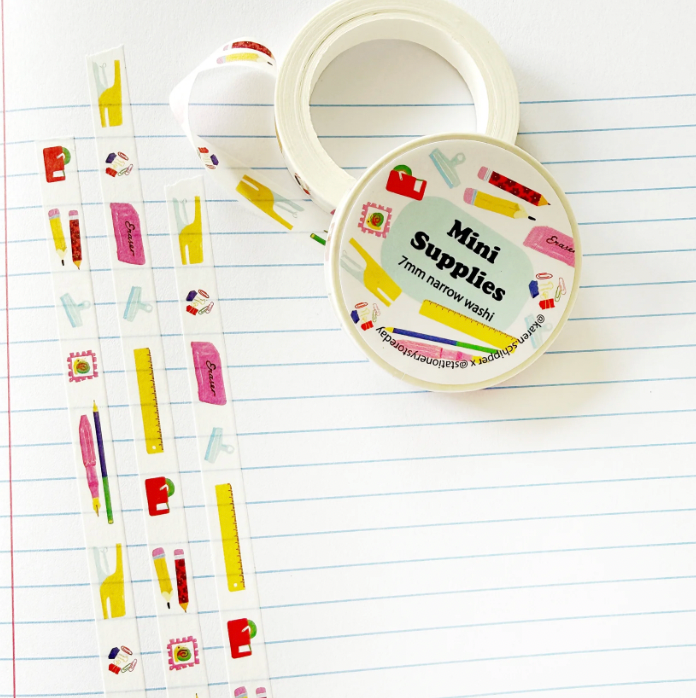 Mini Supplies Narrow Washi Tape