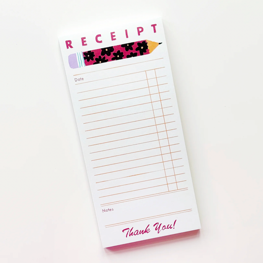 Receipt Notepad