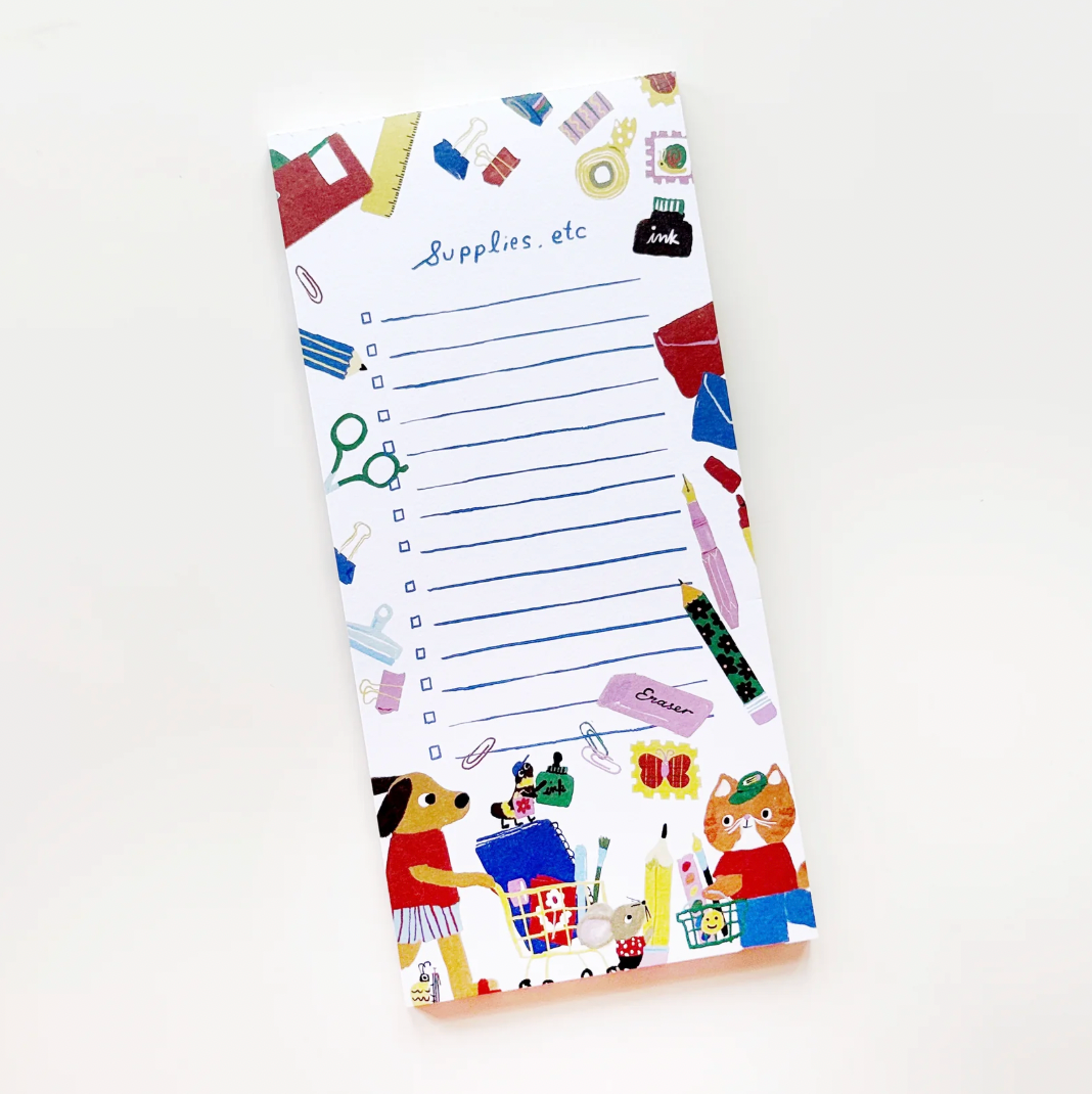 Stocking Up Notepad