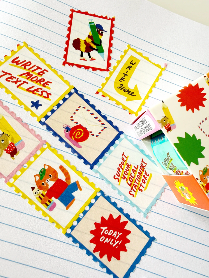 Karen Shoppers Stamp Washi Tape
