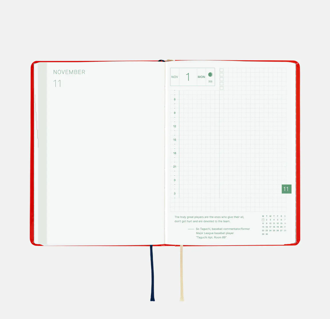 2027 Planner: Yumi Kitagishi White Cat and Rabbit’s Tea Room HON / A6 Size